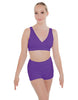 Solid Lycra Yoga Short