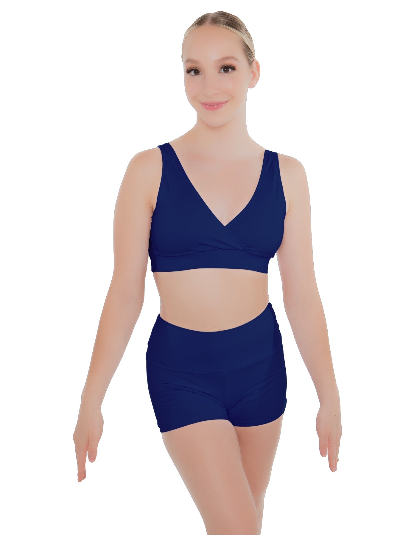 Solid Lycra Yoga Short