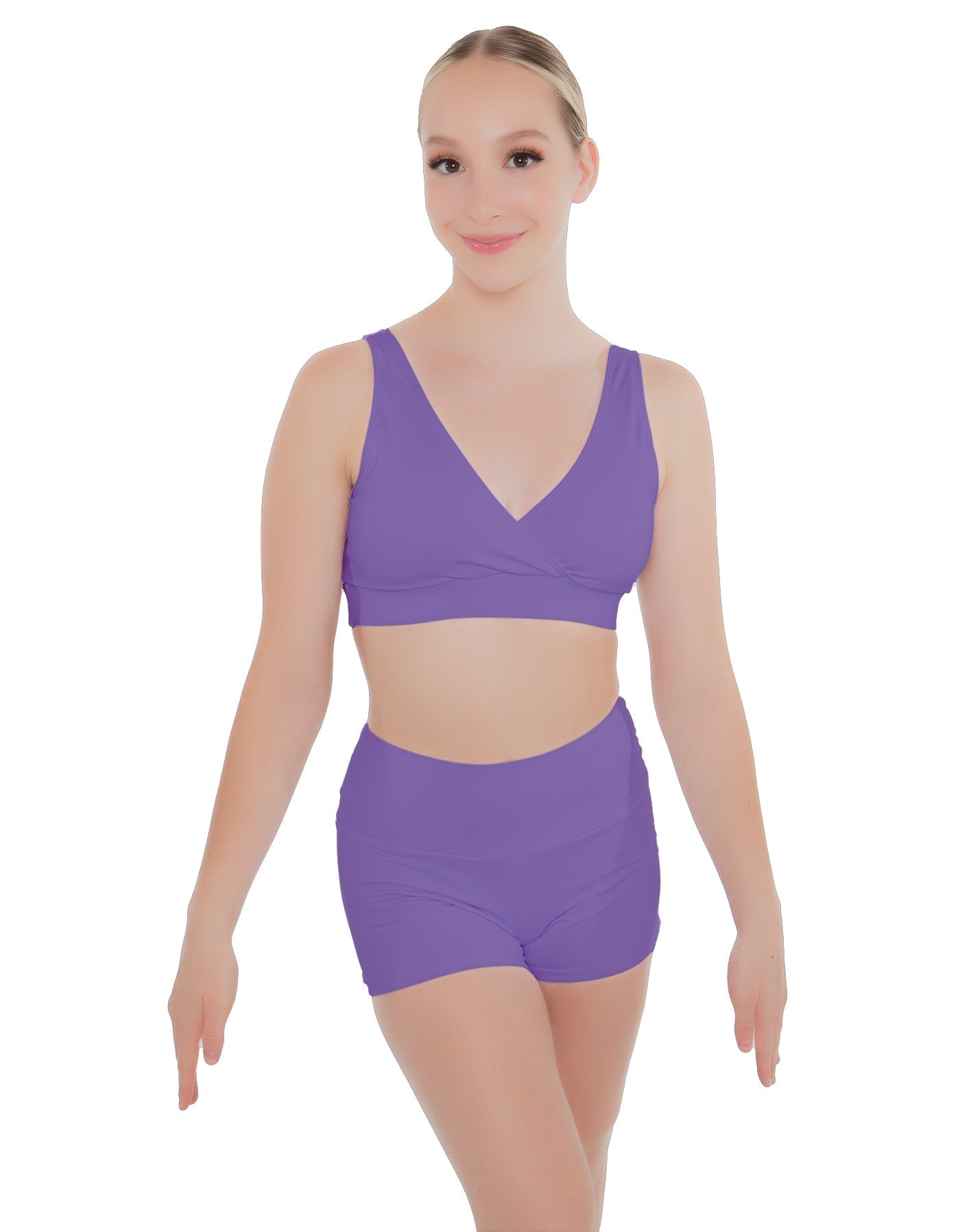 Solid Lycra Yoga Short