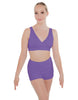Solid Lycra Yoga Short