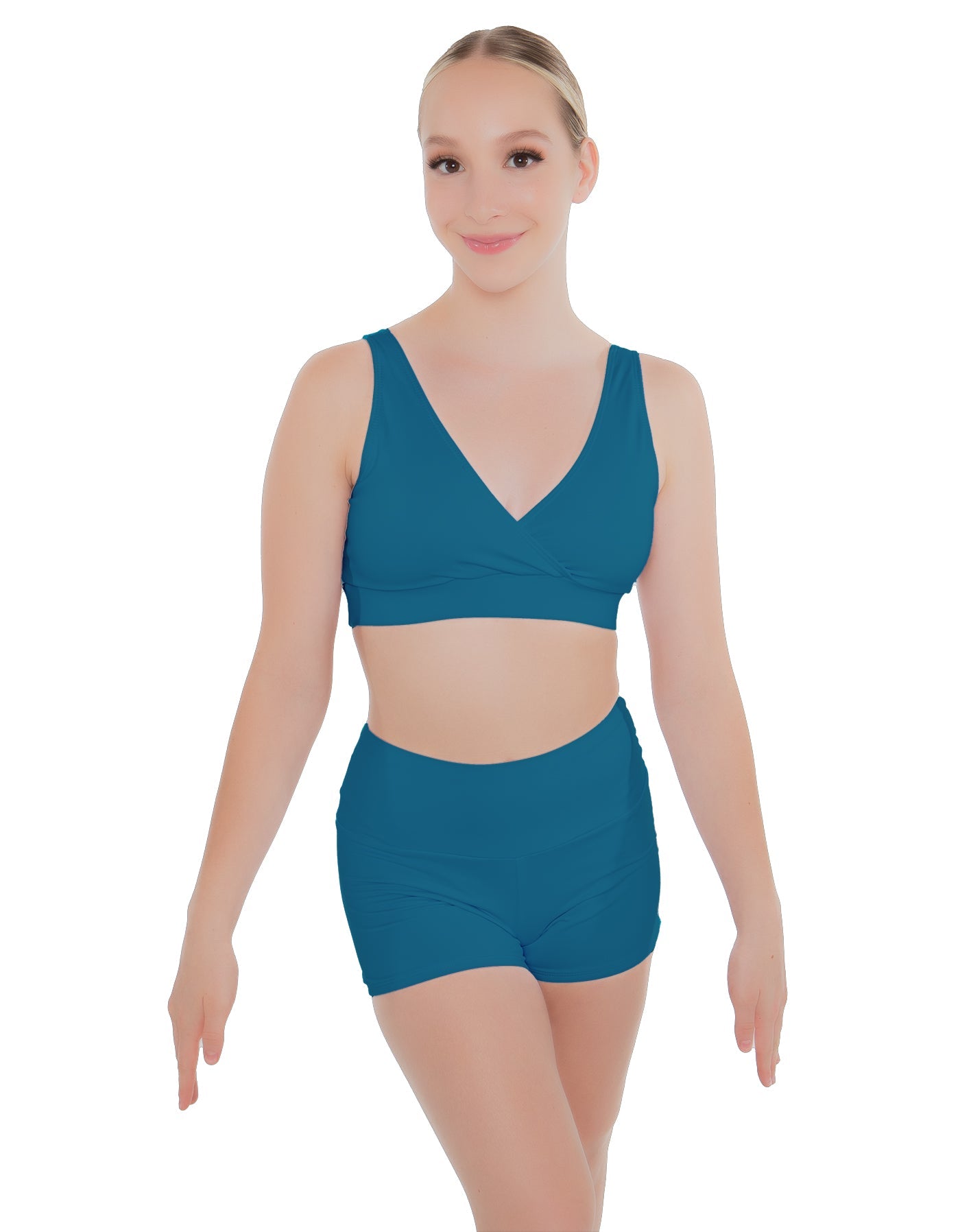 Solid Lycra Yoga Short