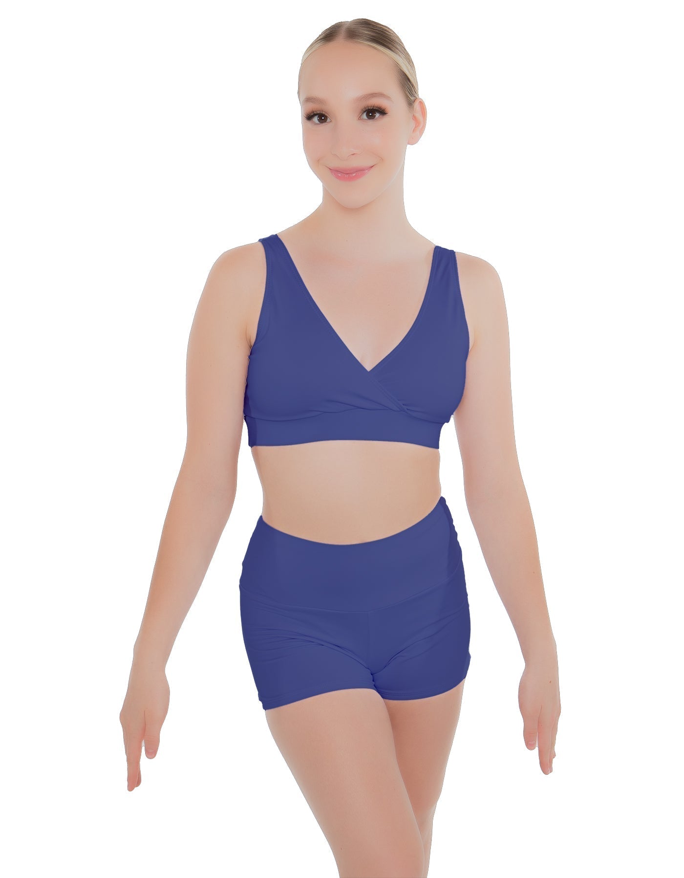 Solid Lycra Yoga Short