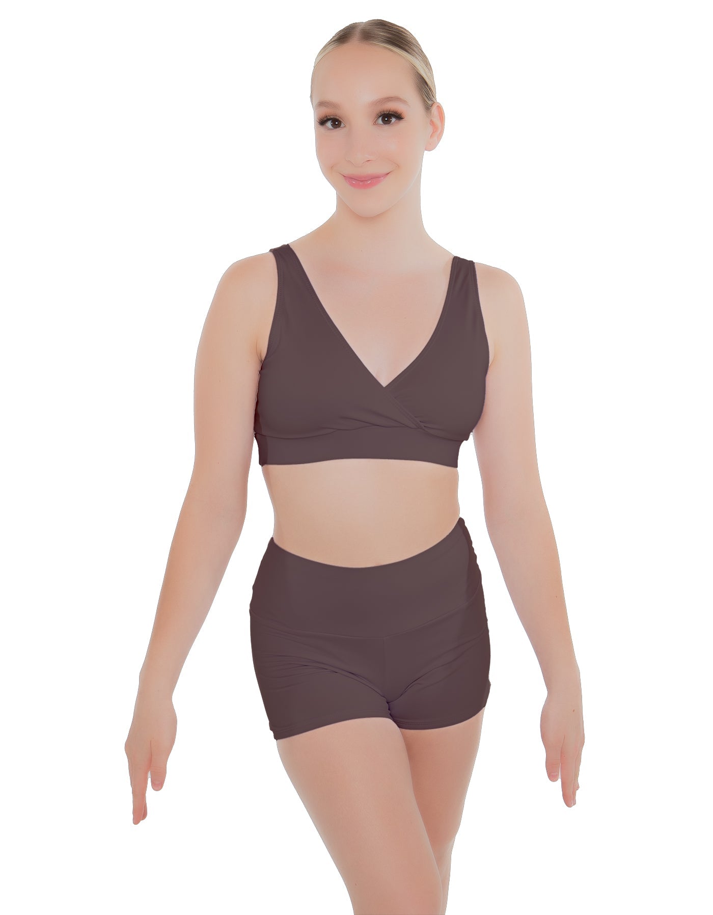 Solid Lycra Yoga Short
