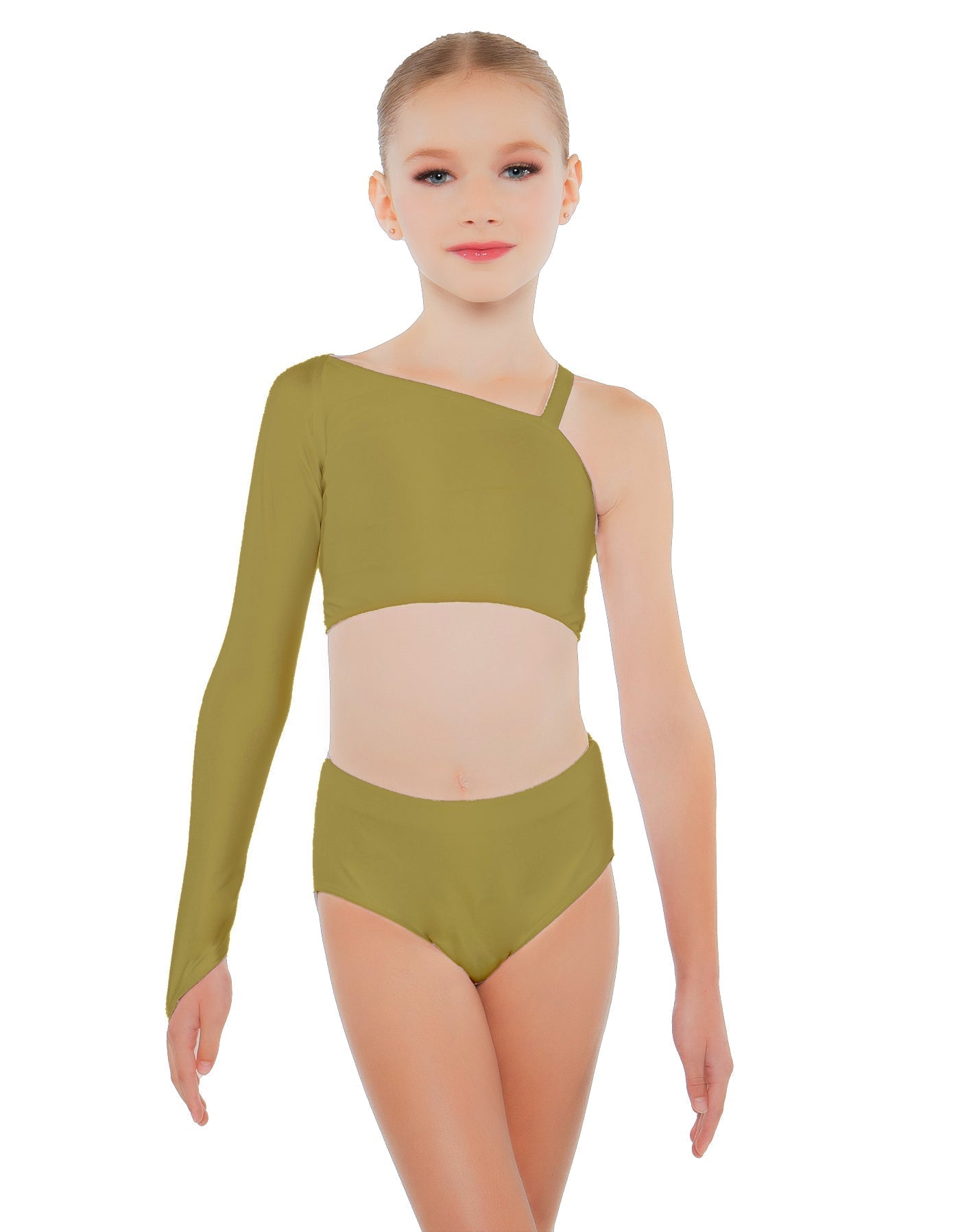 Solid Lycra High Waisted Brief