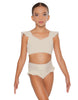 Solid Lycra High Rise Panty with Ruffle