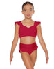 Solid Lycra High Rise Panty with Ruffle