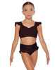 Solid Lycra High Rise Panty with Ruffle