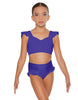 Solid Lycra High Rise Panty with Ruffle