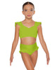 Solid Lycra High Rise Panty with Ruffle