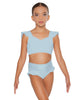 Solid Lycra High Rise Panty with Ruffle