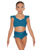 Solid Lycra High Rise Panty with Ruffle