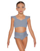 Solid Lycra High Rise Panty with Ruffle
