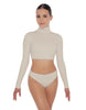 Solid Lycra Mid-Low Rise Panty