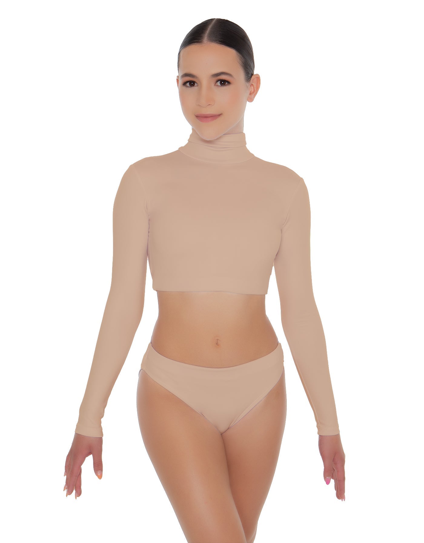 Solid Lycra Mid-Low Rise Panty