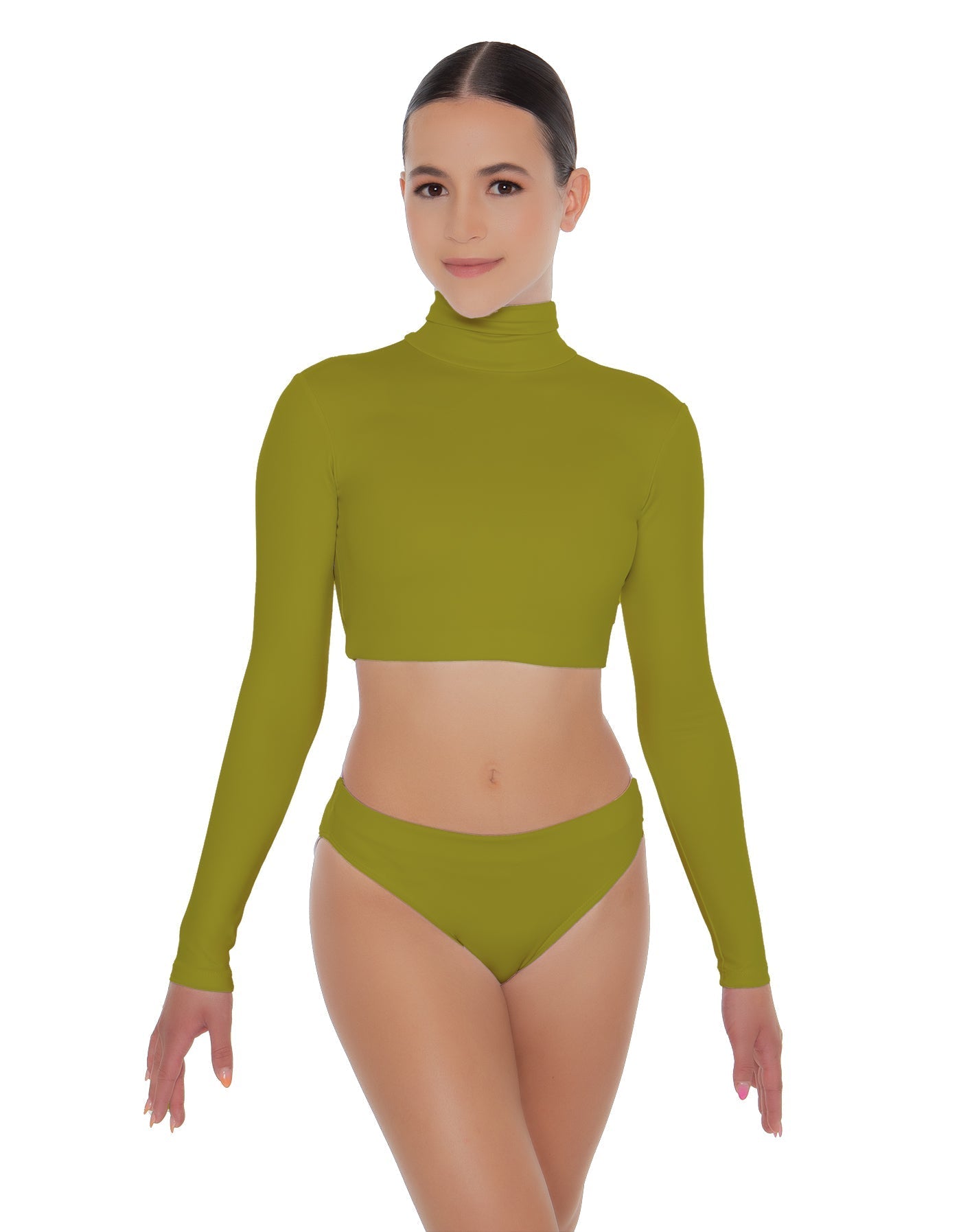 Solid Lycra Mid-Low Rise Panty