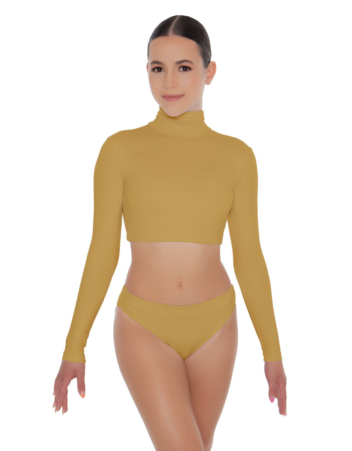 Solid Lycra Mid-Low Rise Panty