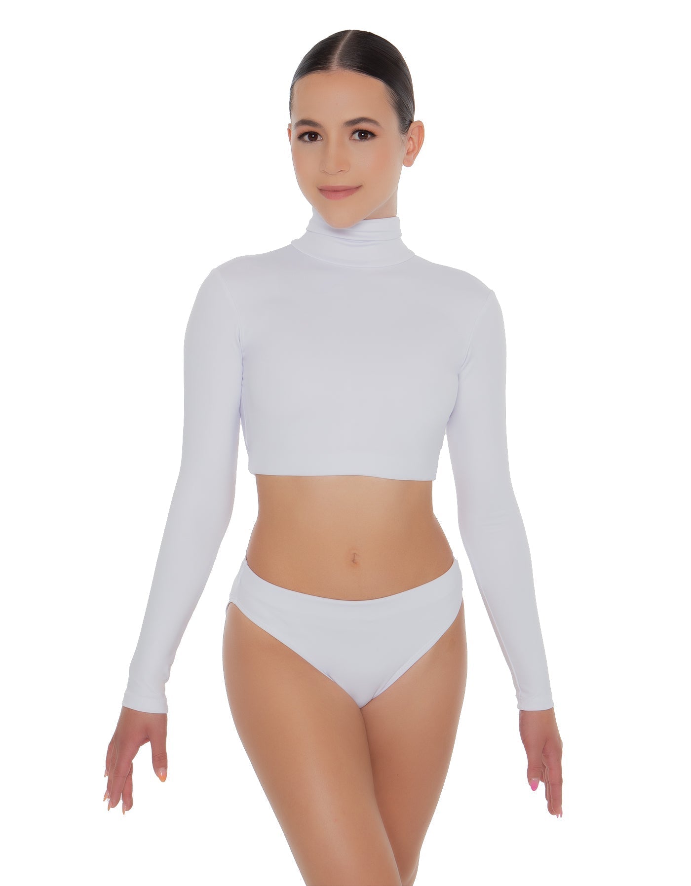 Solid Lycra Mid-Low Rise Panty