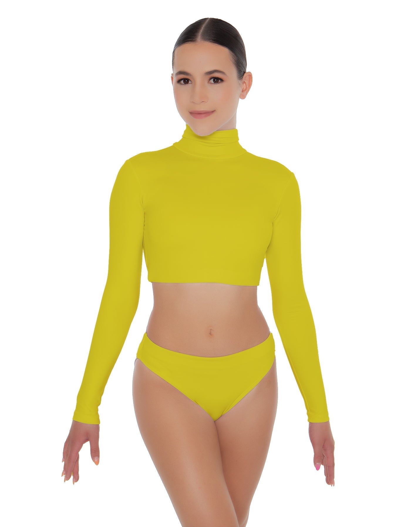 Solid Lycra Mid-Low Rise Panty
