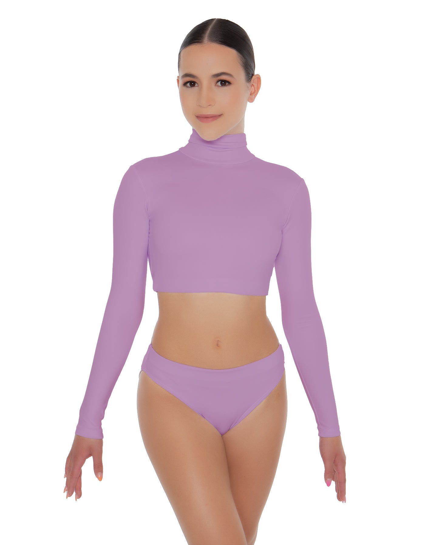 Solid Lycra Mid-Low Rise Panty