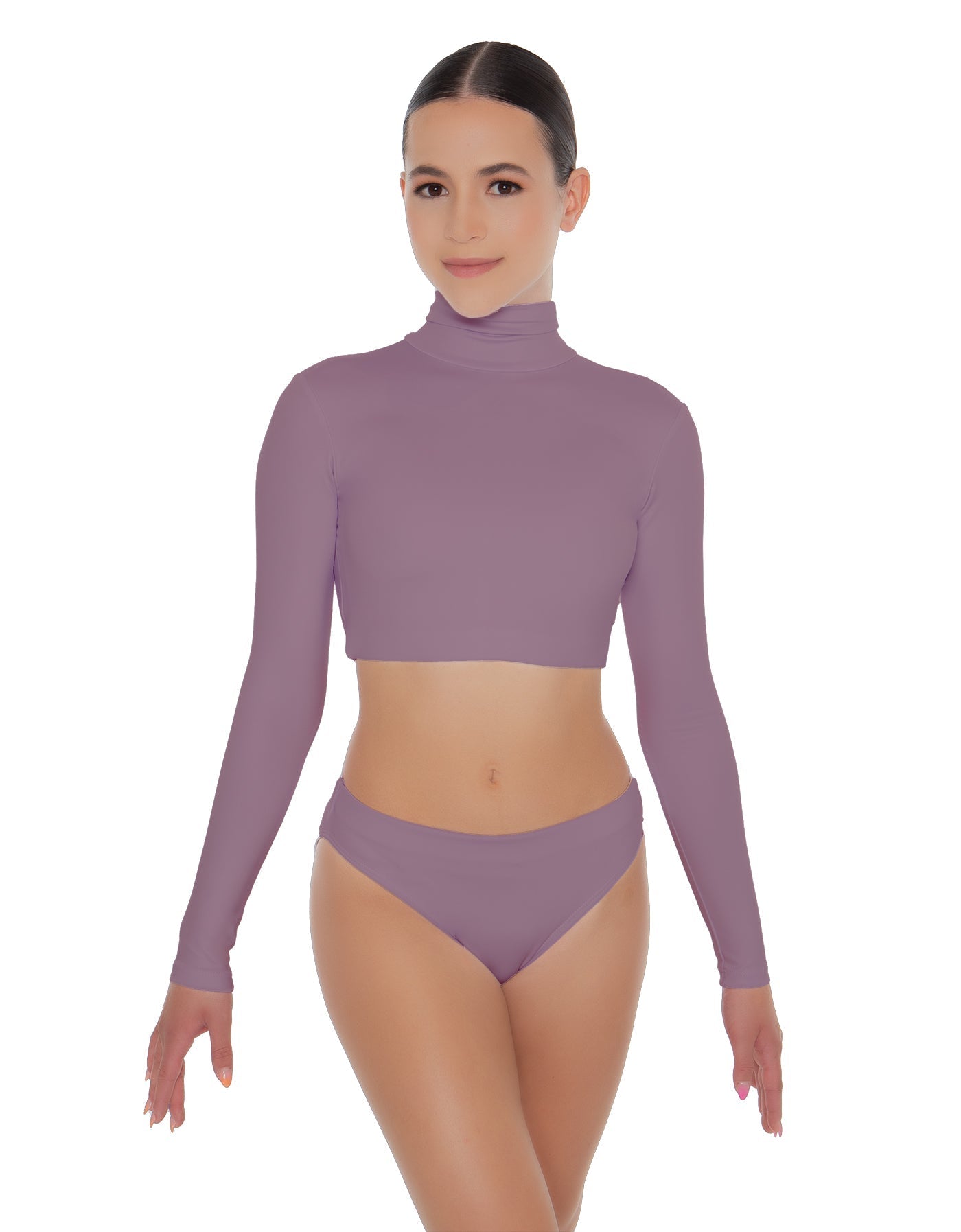 Solid Lycra Mid-Low Rise Panty