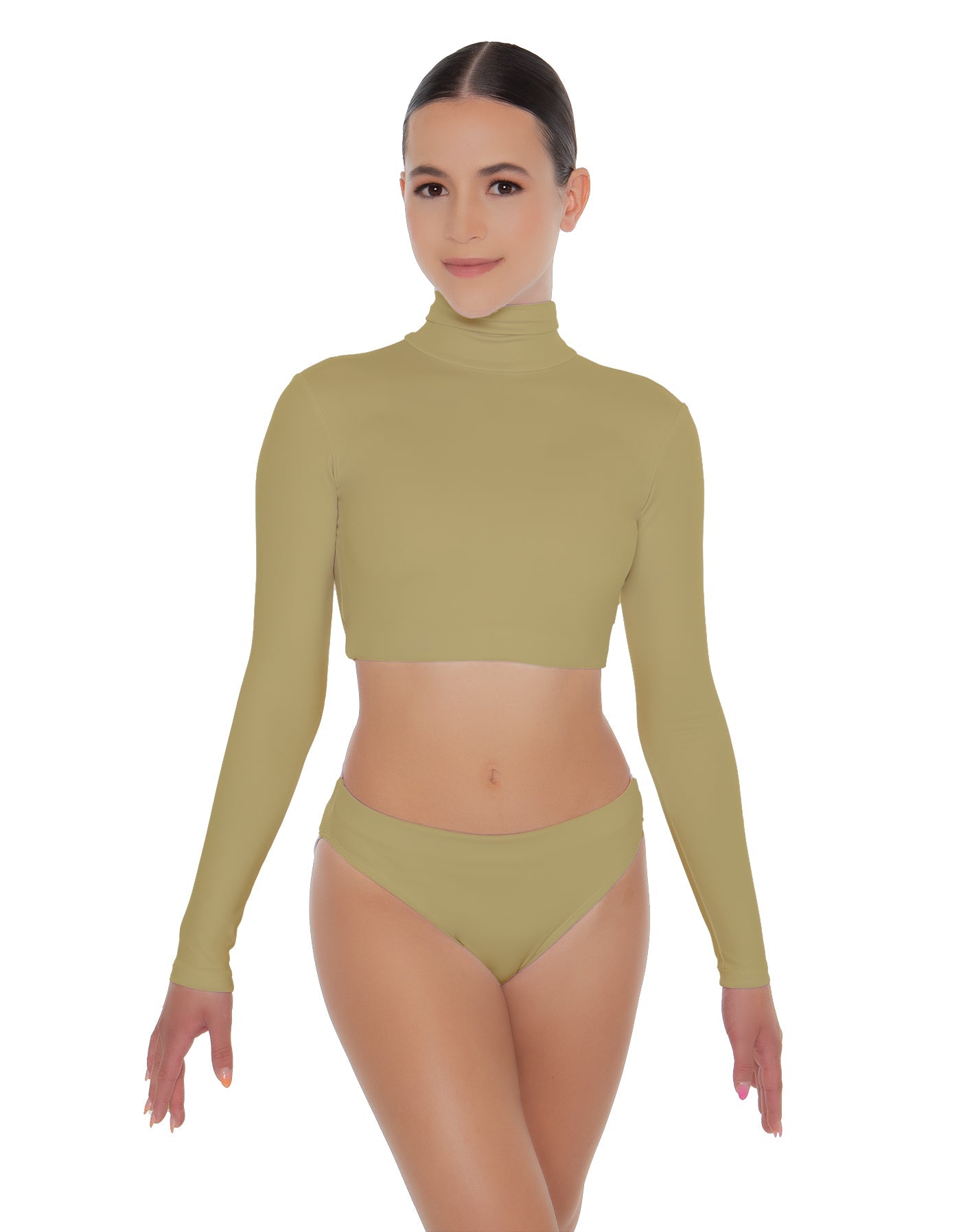 Solid Lycra Mid-Low Rise Panty