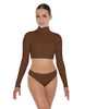 Solid Lycra Mid-Low Rise Panty