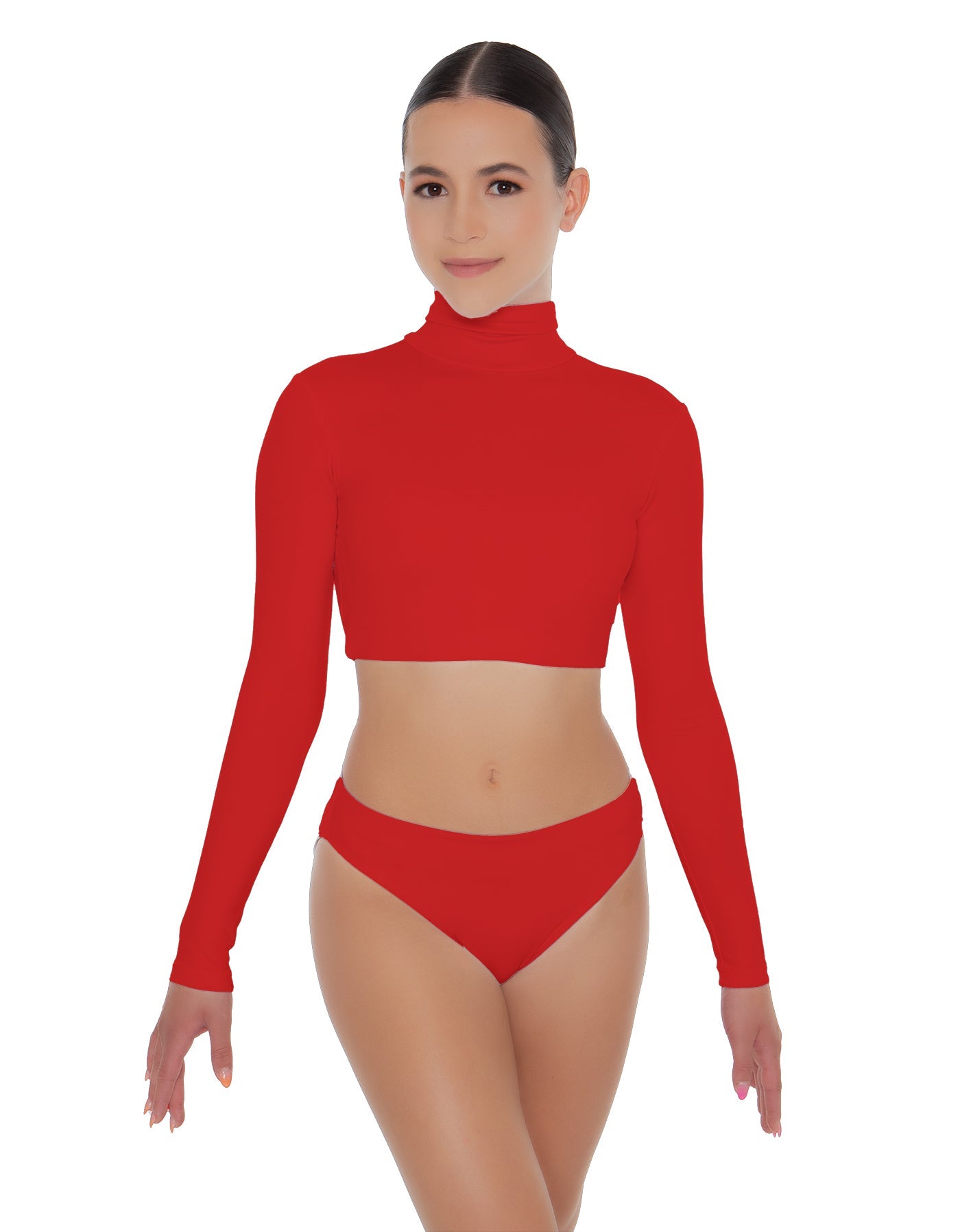 Solid Lycra Mid-Low Rise Panty