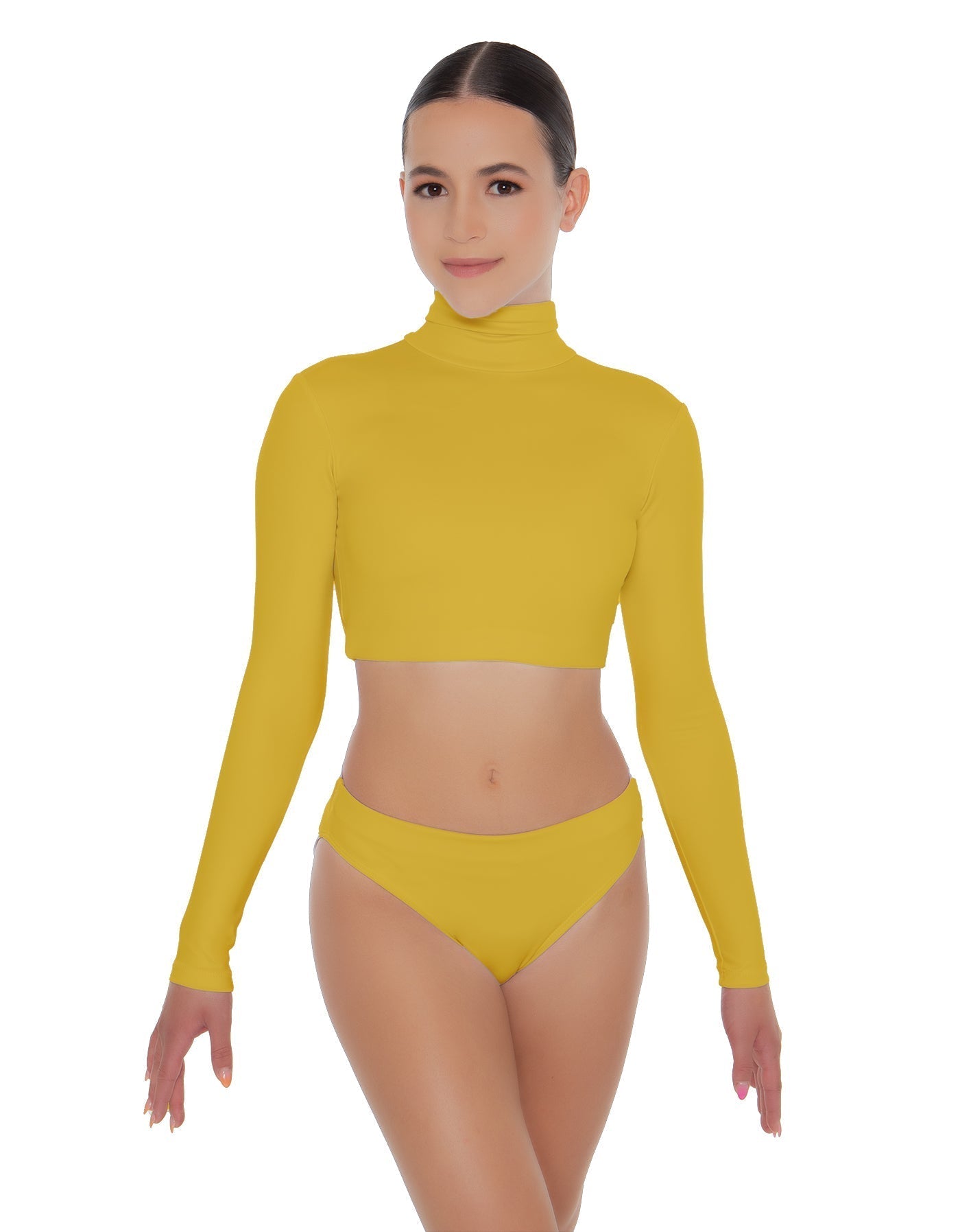 Solid Lycra Mid-Low Rise Panty