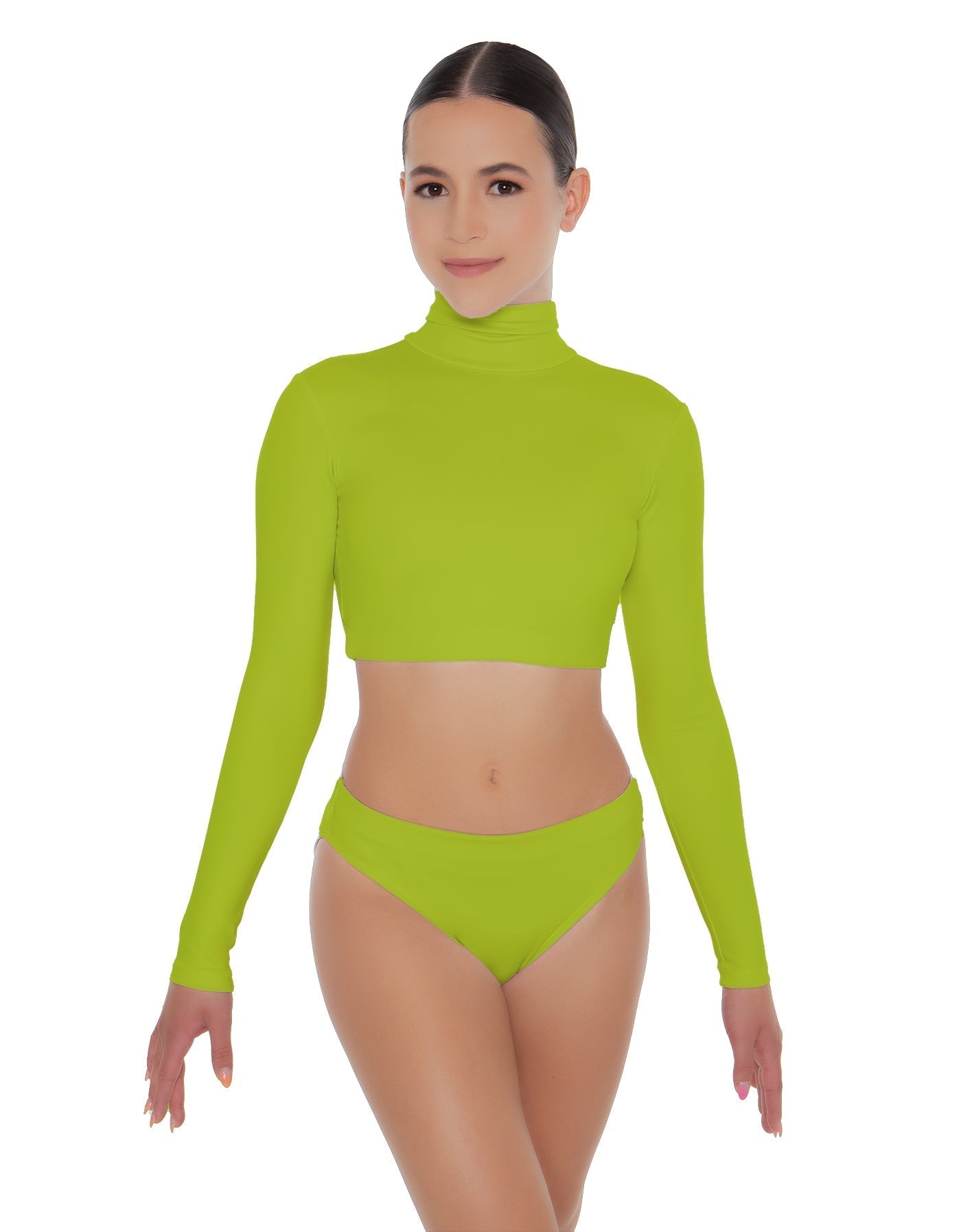Solid Lycra Mid-Low Rise Panty