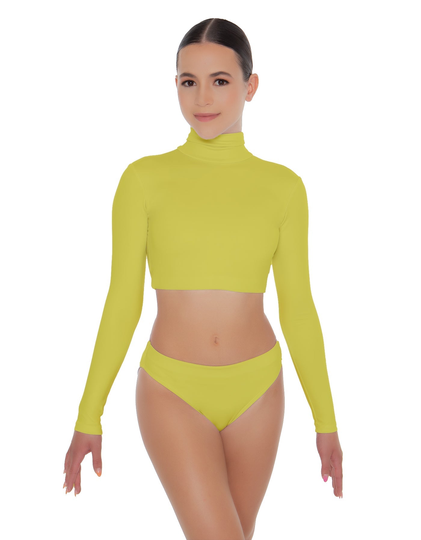 Solid Lycra Mid-Low Rise Panty