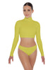 Solid Lycra Mid-Low Rise Panty