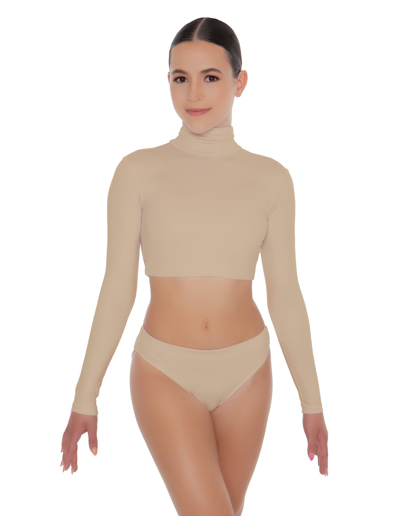 Solid Lycra Mid-Low Rise Panty