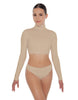 Solid Lycra Mid-Low Rise Panty