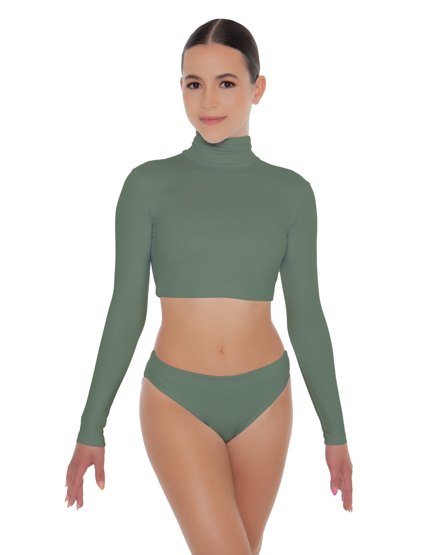 Solid Lycra Mid-Low Rise Panty