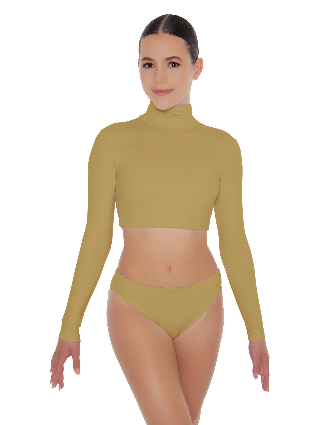 Solid Lycra Mid-Low Rise Panty