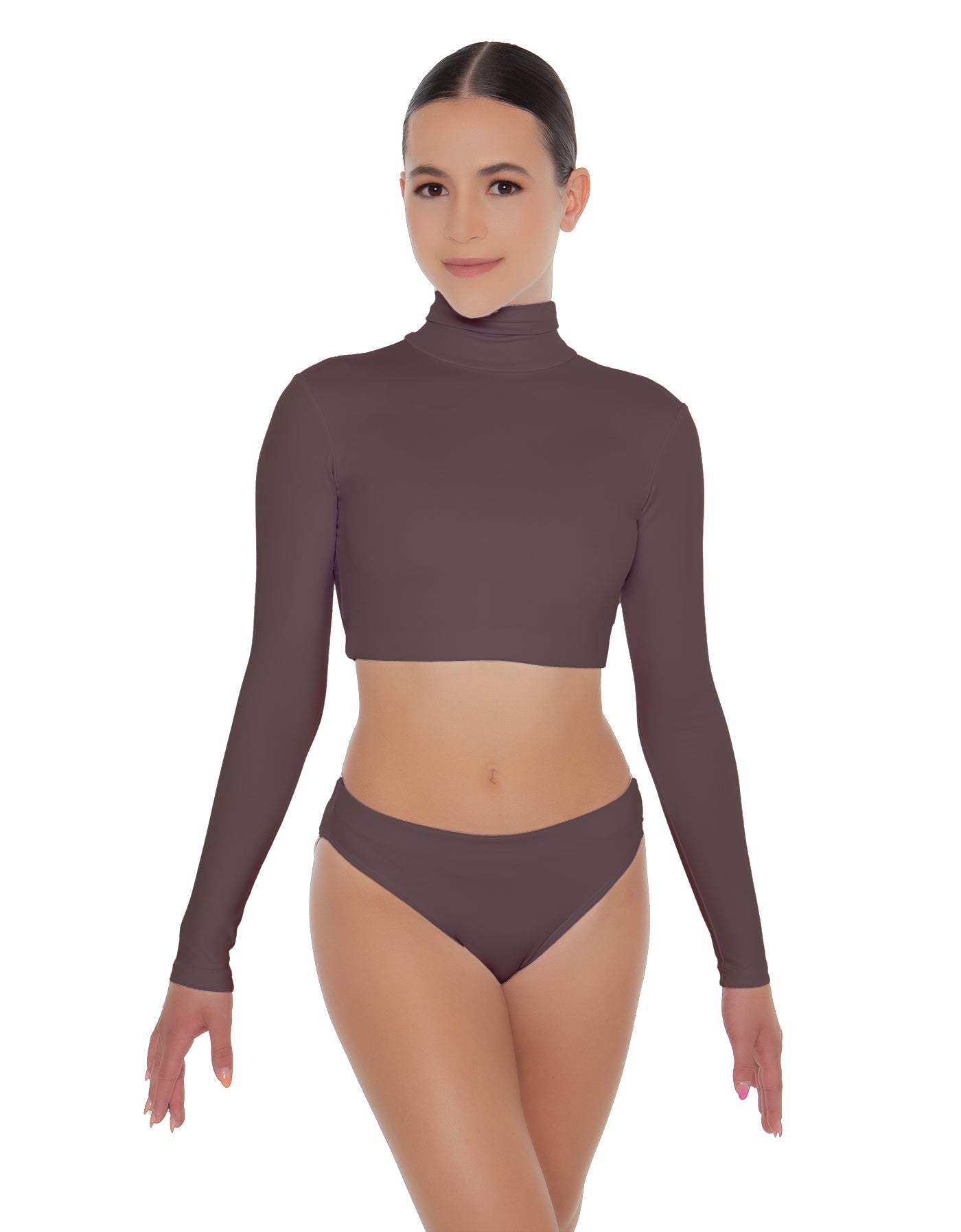 Solid Lycra Mid-Low Rise Panty