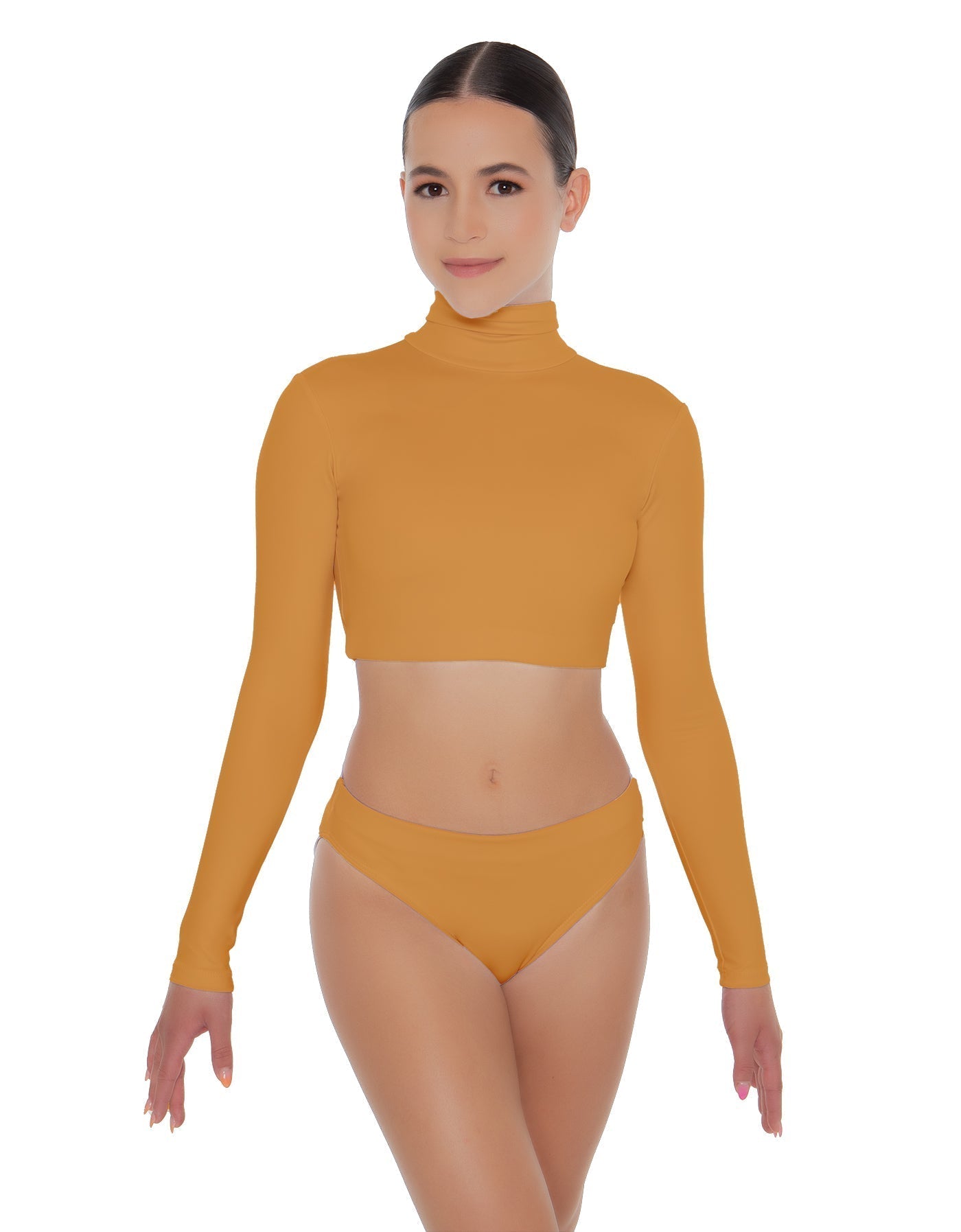 Solid Lycra Mid-Low Rise Panty