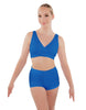 Solid Lycra High Waisted Short