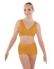 Solid Lycra High Waisted Short