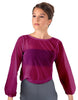 Solid Chiffon Fade Into You Top
