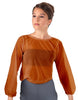 Solid Chiffon Fade Into You Top
