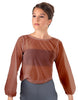 Solid Chiffon Fade Into You Top