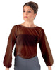 Solid Chiffon Fade Into You Top