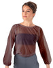 Solid Chiffon Fade Into You Top