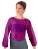 Solid Chiffon Fade Into You Top