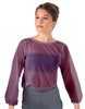 Solid Chiffon Fade Into You Top
