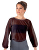 Solid Chiffon Fade Into You Top