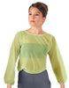 Solid Chiffon Fade Into You Top