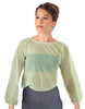 Solid Chiffon Fade Into You Top