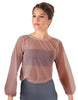 Solid Chiffon Fade Into You Top